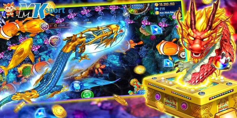 Boss của game Dragon Fishing là sinh vật thần thoại mới mẻ 