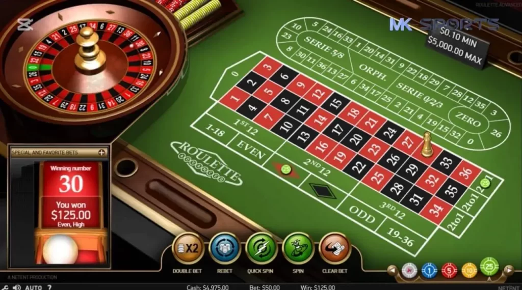 Cách Chơi Trò Cá Cược Roulette Tại MK Sport Để Có Tỉ Lệ Thắng Cao